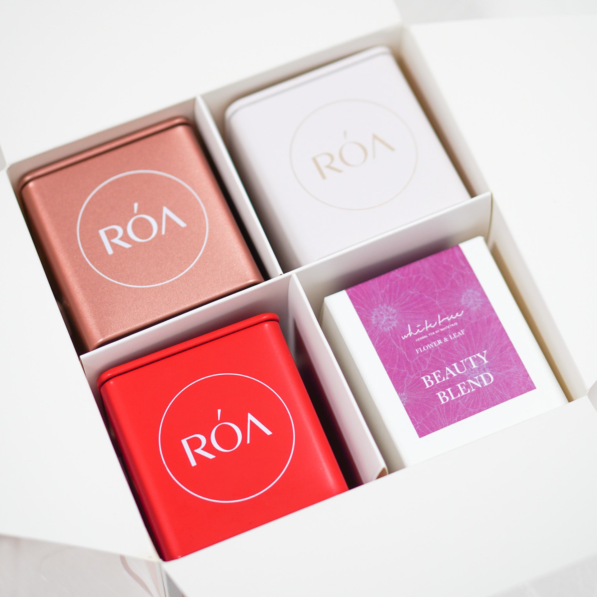 [ WHITETREE x RÓA ] Cookies and Tea Gift Set