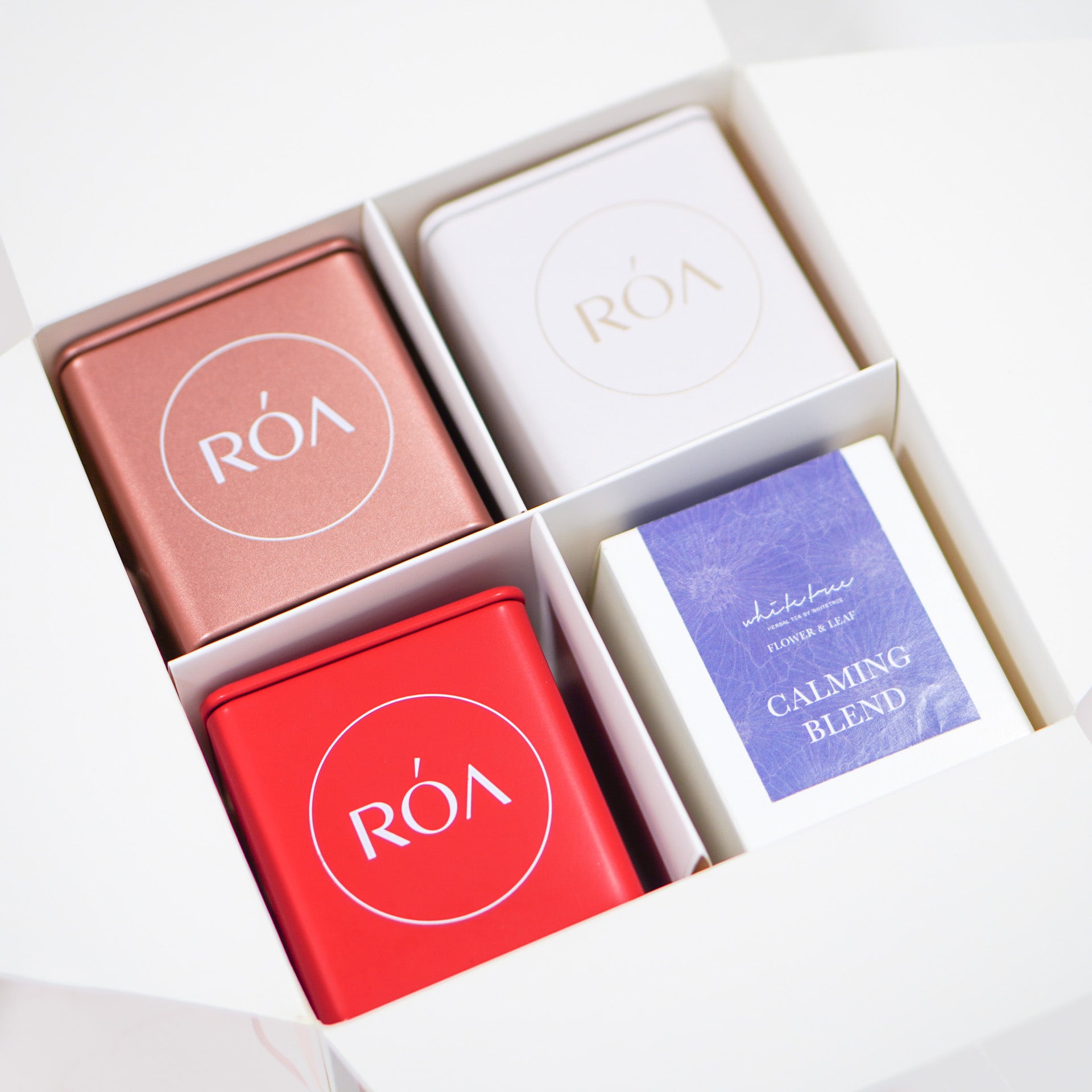 [ WHITETREE x RÓA ] Cookies and Tea Gift Set