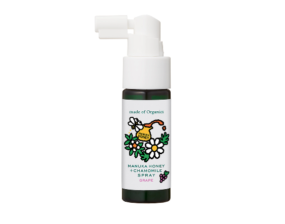 [Made of Organics] Organic Manuka Honey + Chamomile Spray 25mL  オーガニック マヌカハニー＋カモミールスプレー 25mL